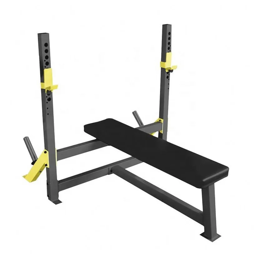 
Factory Directly Sell Multi Purpose Gym Weight Lifting Fitness Flat Rack Bench Press 
