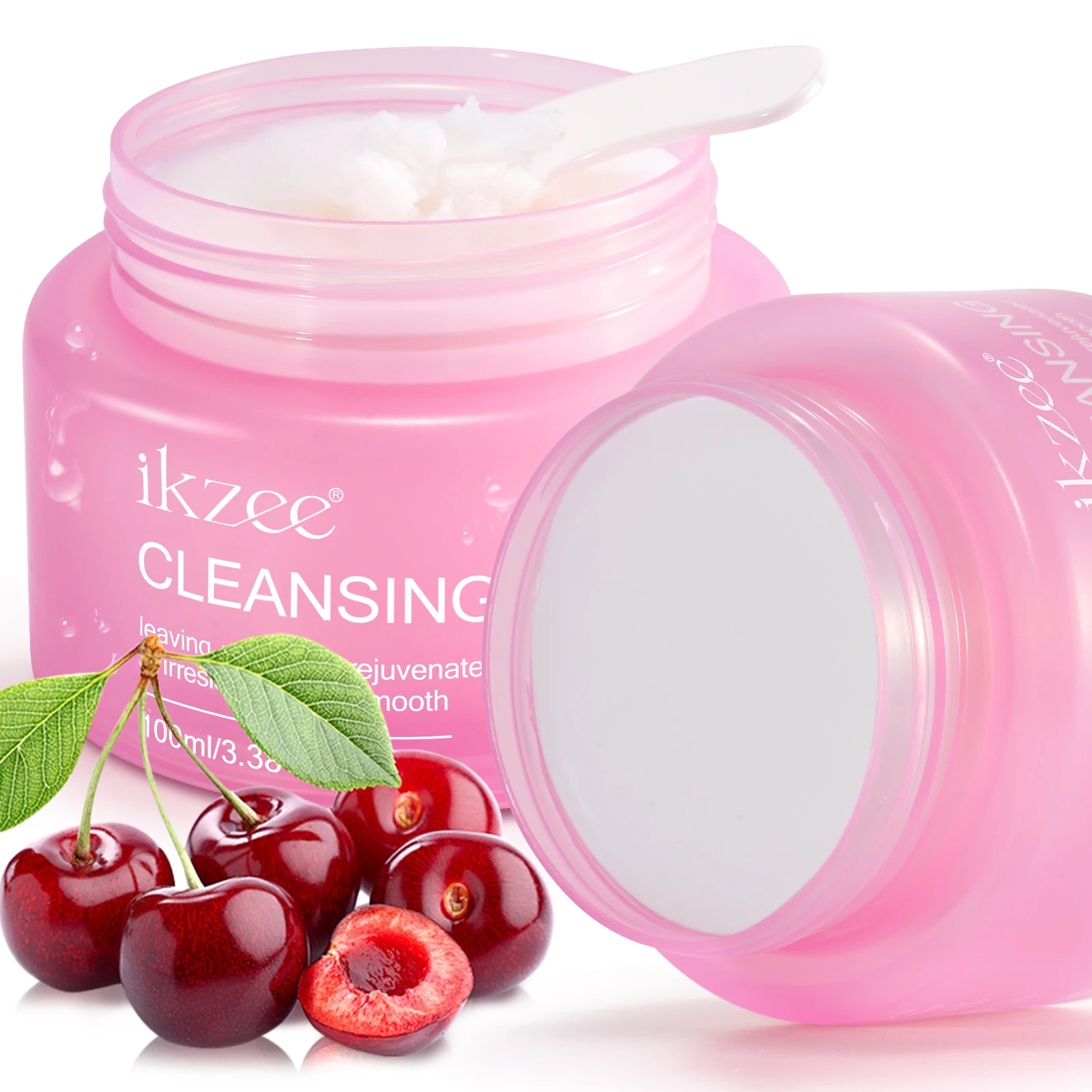 IKZEE 100ml cleansing cream private label face deep clear cleansing balm makeup remover makeup melting grinding cleansing balm