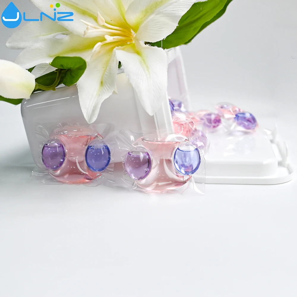 OEM cleaning product laundry beads cloth washing detergent pods liquid 3 in 1 laundry pods 2023 new products