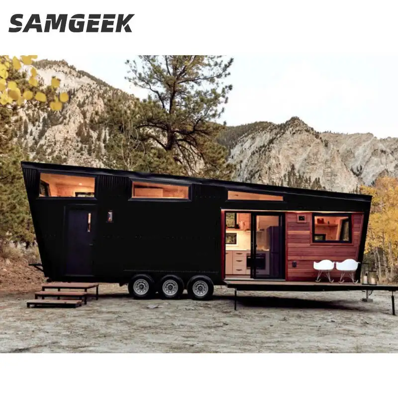 Industrial Modular Home Expandable  Mobil Home Tiny house Hause Tiny House On Wheels 2 Bedroom  Foldable Tiny House