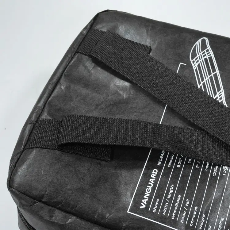 Wholesale custom longboard professional tyvek paper skateboard carry bag  for outdoor sport skateboard bag
