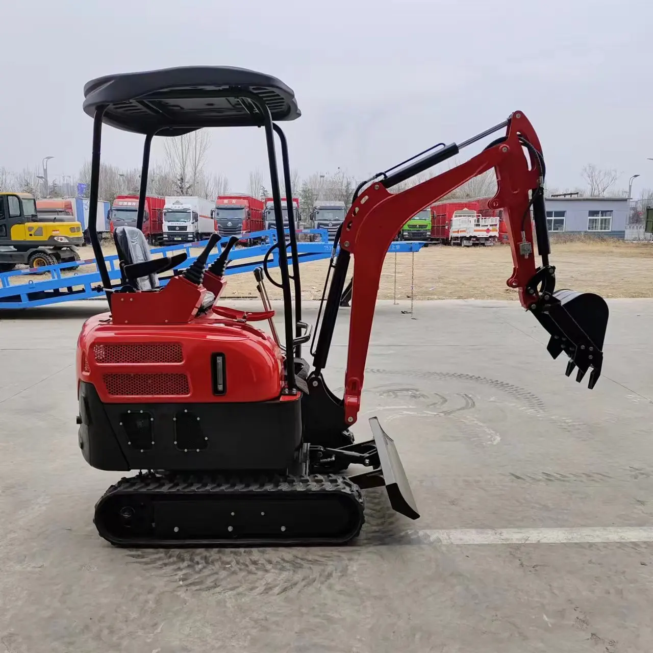 Crawler Digger Excavator Machine Mini Digger 0.8t 1t 1.5t 3t 2t 1 Ton 2.5t Small Excavator