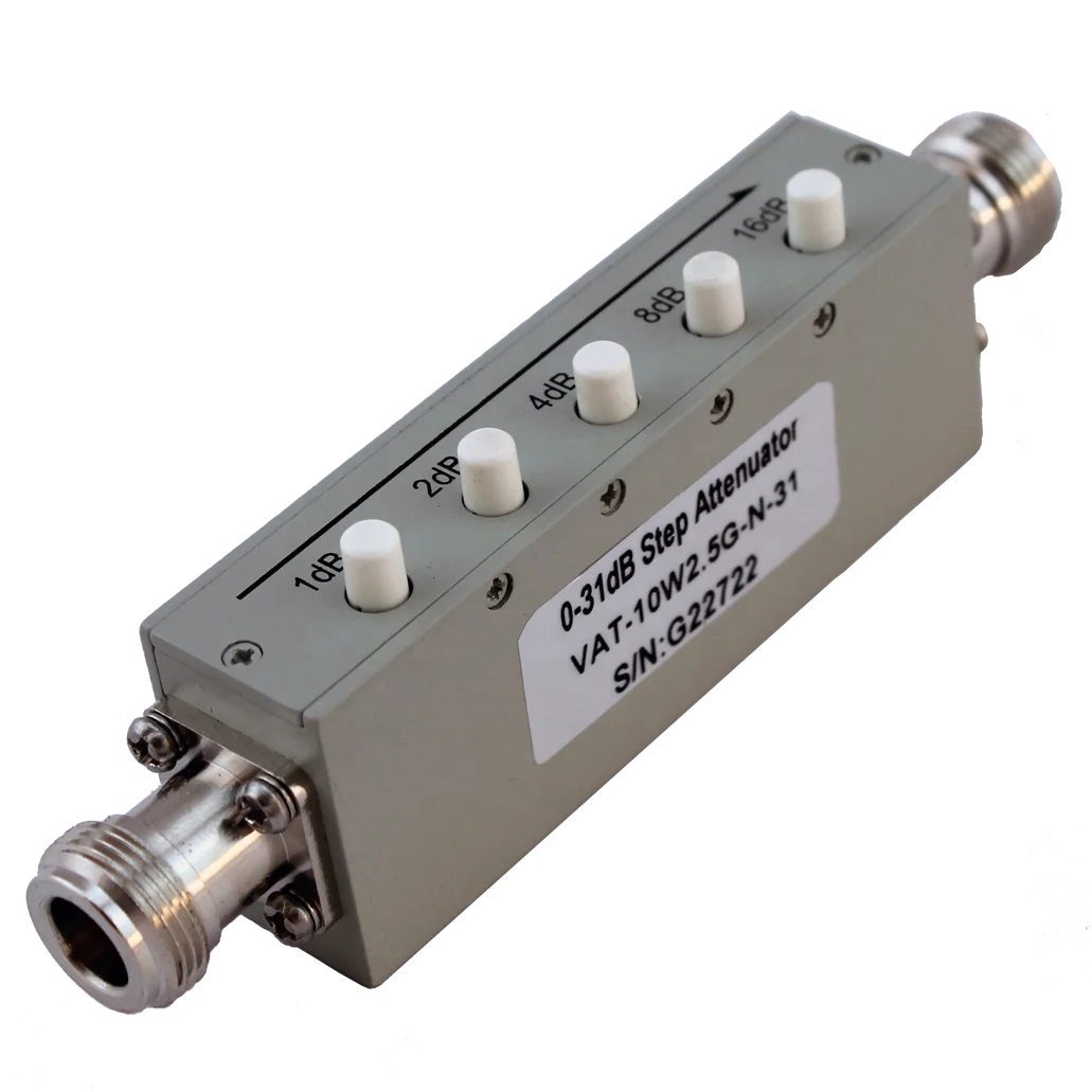 RF 10W 3dB 6dB 10dB 30dB N-Female Attenuator Step Attenuator