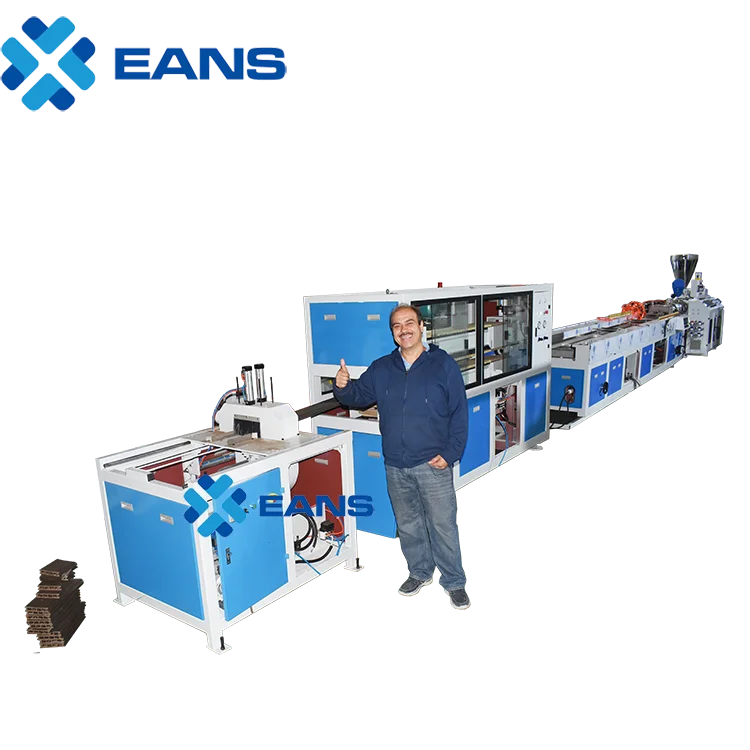 WPC Flooring Making Machine WPC Decking Profile Production Line