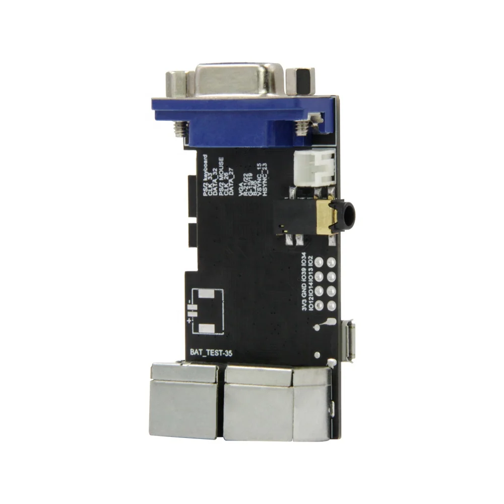 TTGO  FabGL VGA32 VGA ESP32 PSRAM Module V1.4 Controller PS/2 Mouse Keyboard Graphics Library Game ANSI/VT Terminal Circuits