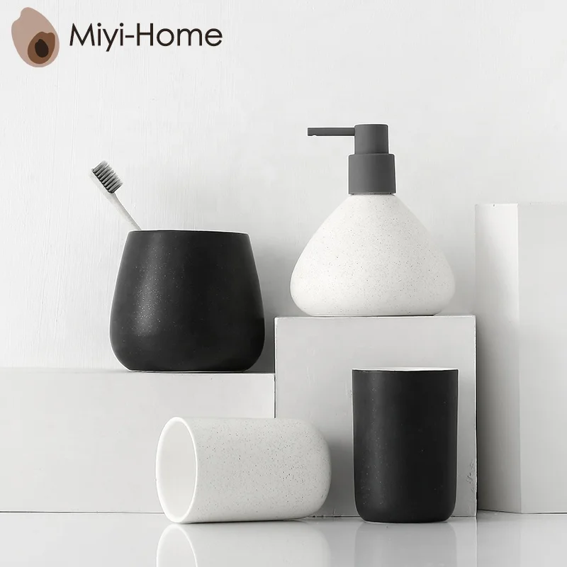 
Home accessories new modern bathroom products wedding gifts for guests practical Toilet Accessories Set 