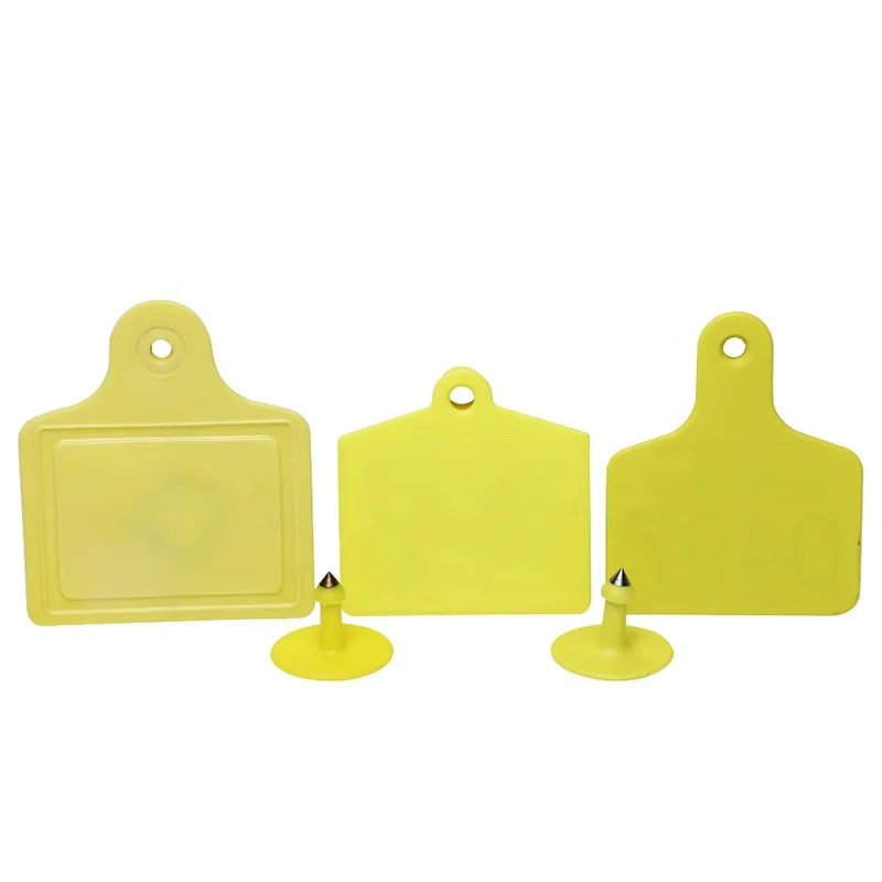 CMRFID UHF ISO 18000-6C rfid id animal microchip chip transponder ear tag for cattle cows goat sheep pigs