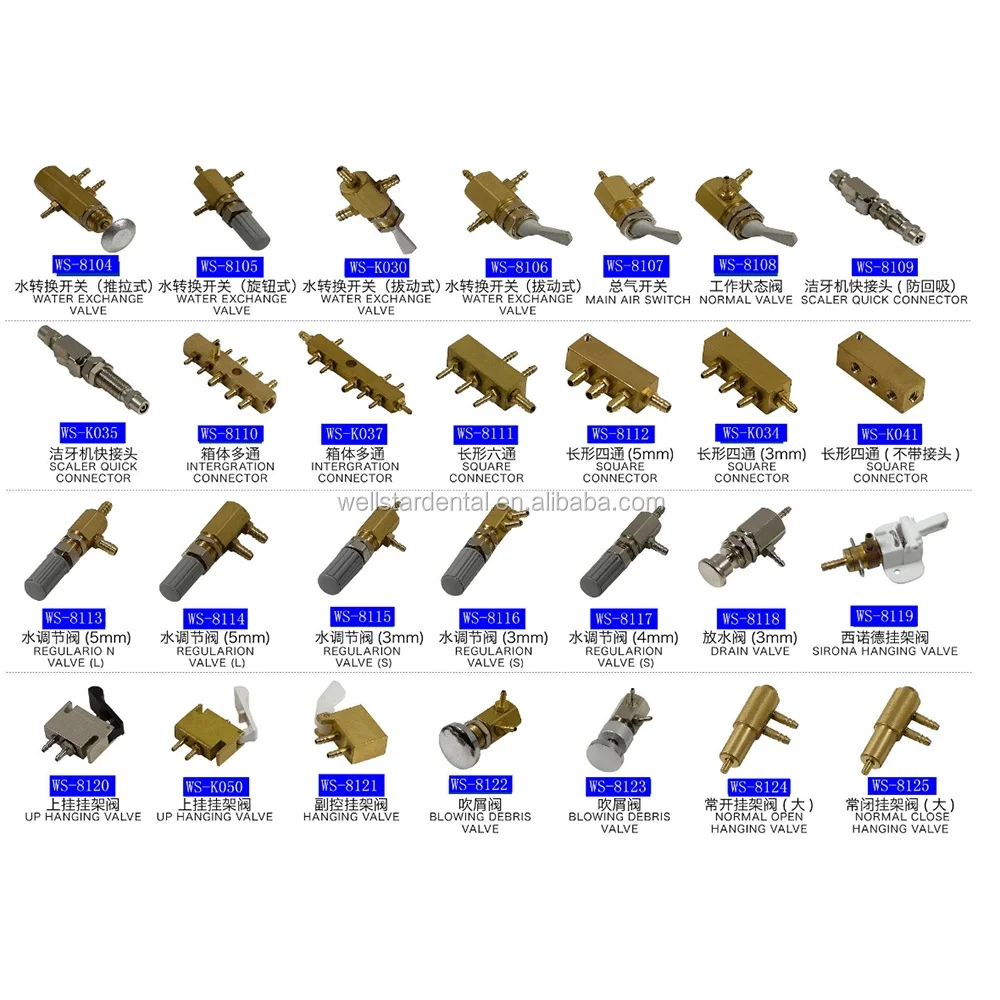 Foshan China manufacturer used dental chair unit/equipment spare parts