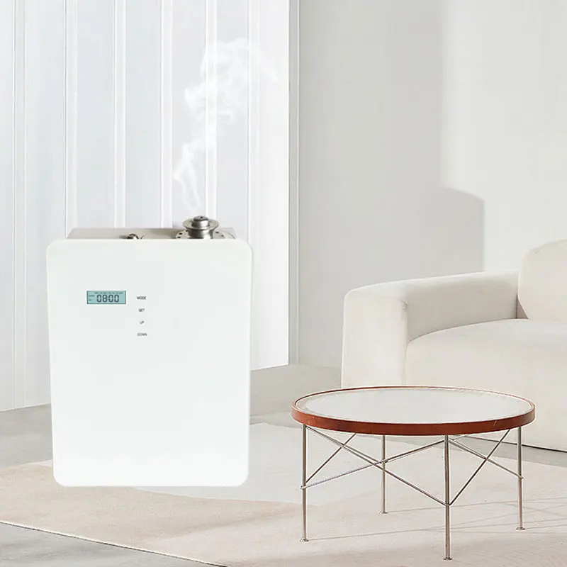 2022 Wholesale Electric Bluetooth Waterless Aroma Diffuser Machine, Hot Sale Air Wall Mounted Hotel Scent Diffuser System