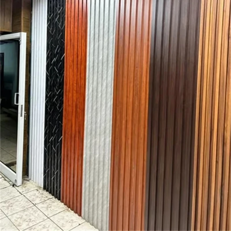 Boards Wood Plastic Composite Pvc Siding Panels Exterior Wall Wpc