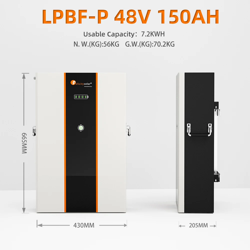 Литий-ионные батареи LiFePO4 150 А · ч 7 2 кВтч 48 В