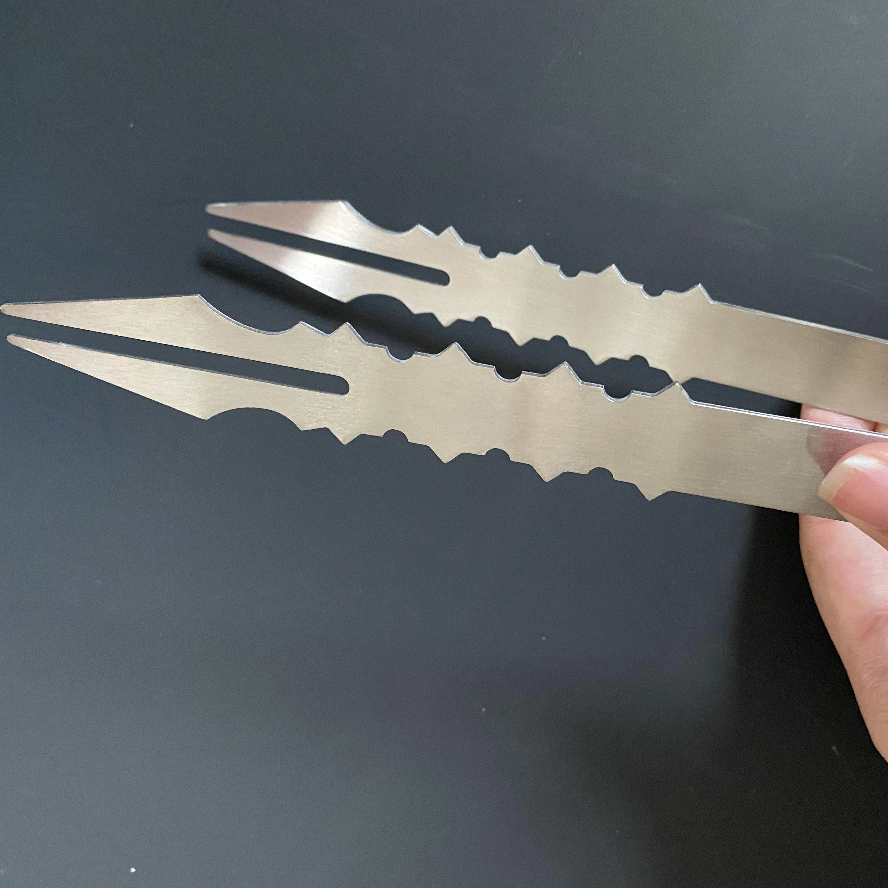 Stainless Steel Shisha Hookah Charcoal Tongs Tweezers Length 24 CM Shicha Accessories Gadgets