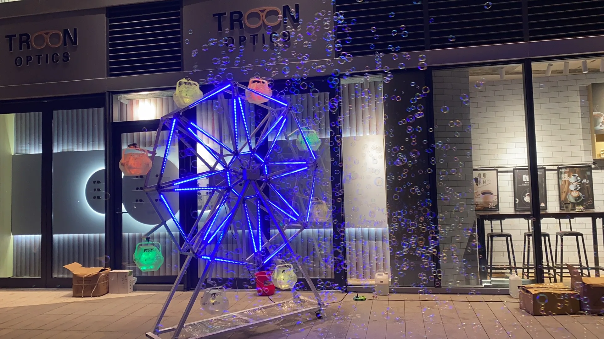 1000w Ferris Wheel Attractive Price Automatic Stage Big Bubble Machine