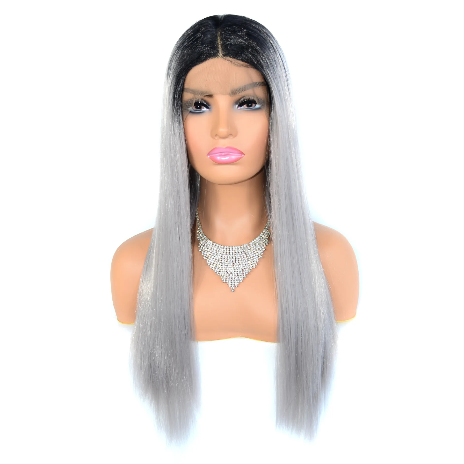 
 Synthetic Hair Wigs Extension Crochet Hair Braided Lace Ombre Human Hair  