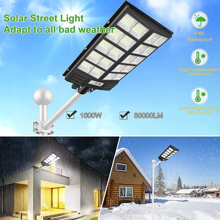 ABS Remote Solar Street Lighting 180w 240w 300w solar garden street light