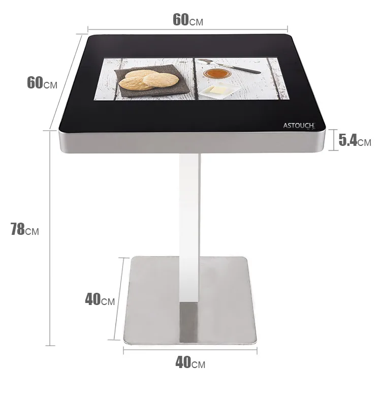 21.5inch android system interactive smart touch table