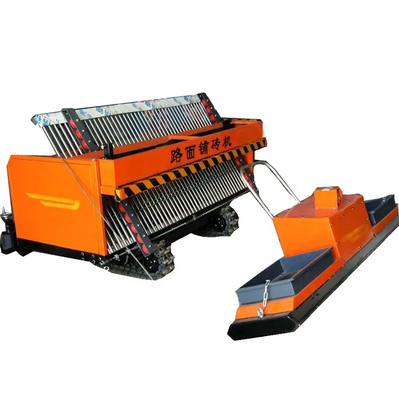 Tiger Stone Paving Machine / Brick Paver Laying Machine