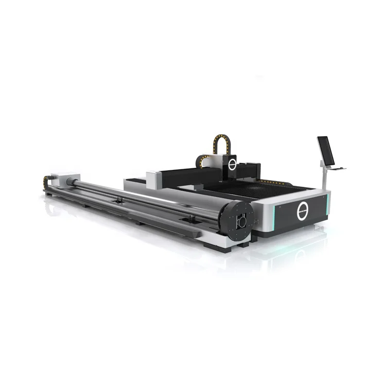 HN 3015 TypeTube And Sheet  Fiber Laser Cutting Machine With 3 Meter Tube At Competitive Price