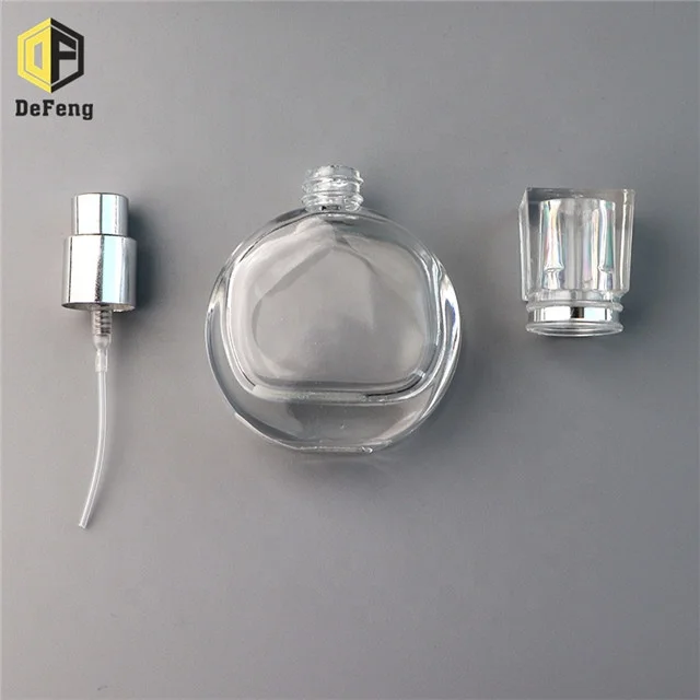 30ml Screw mouth round perfume glass bottle spray perfume bottle