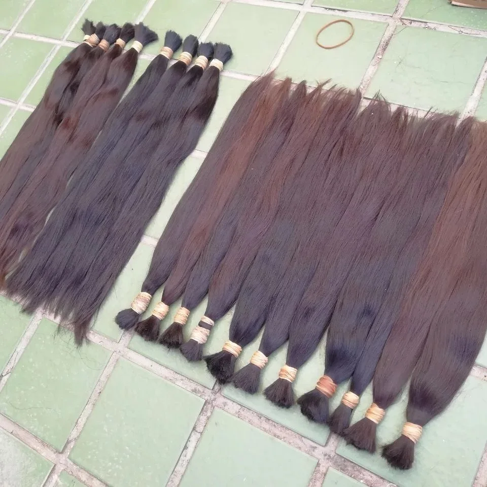Full Cuticle Soft Virgin Remy  Russian Slavic Human Hair Bulk