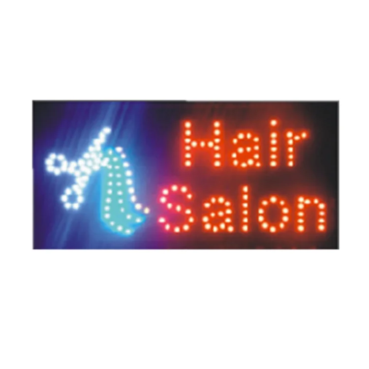 Hot selling quality 48x25cm store sign led advertising lights led display billboard