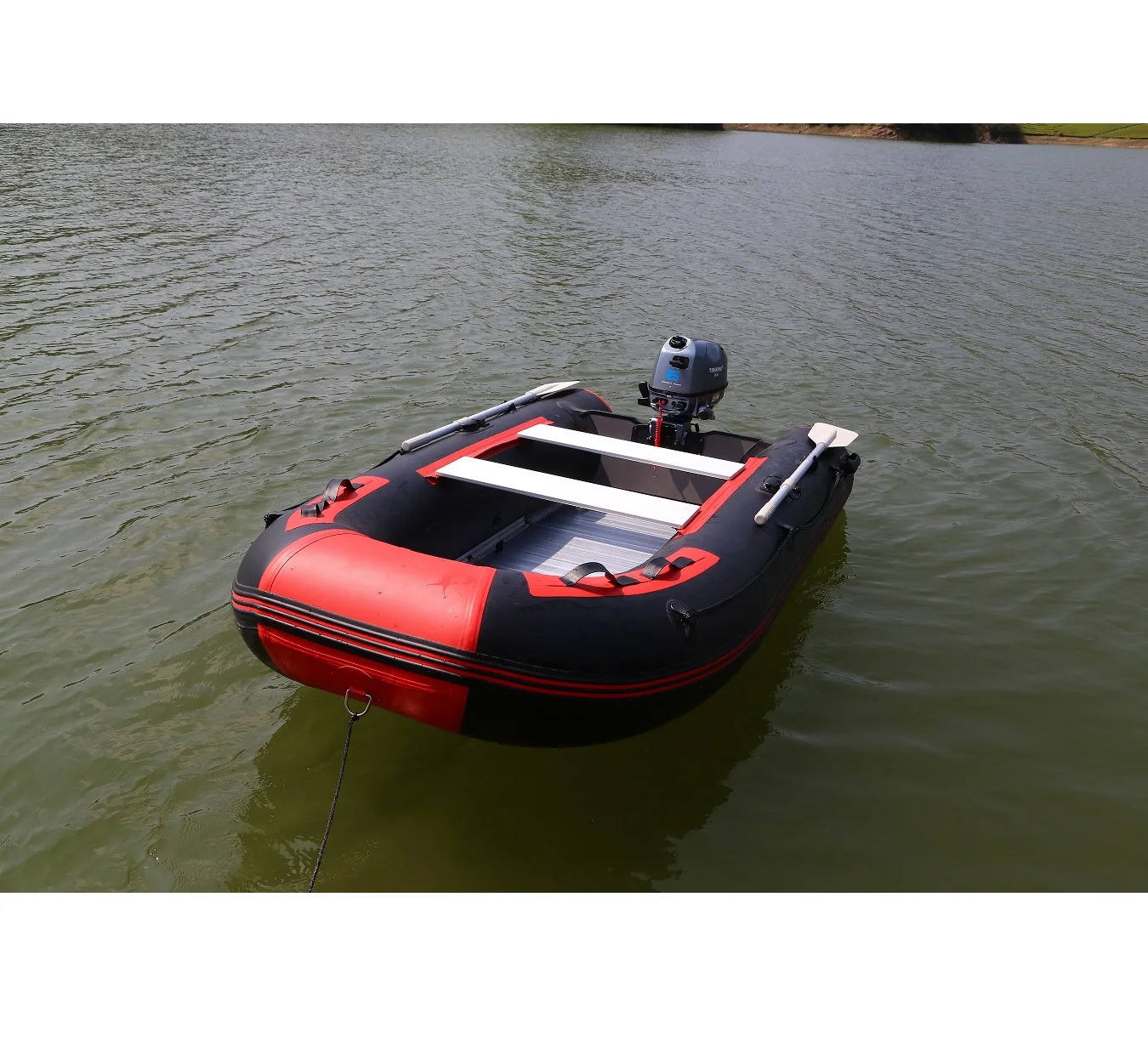 Aluminum floor speed boat 3.8 meter/12.5ft inflatable ship/ fishing boat