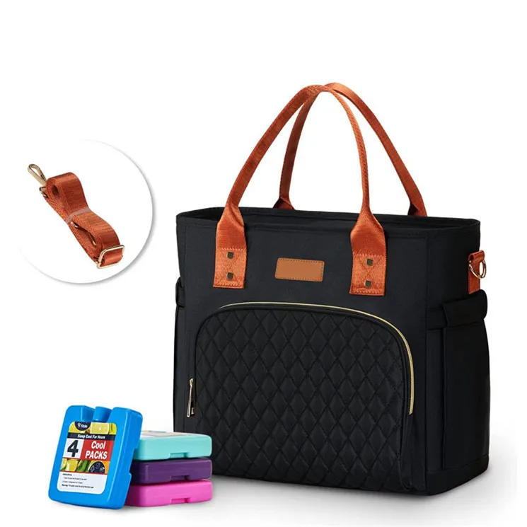 Custom Large Size Cooler Shopping Tote Catering Reusable Thermal Insulated Grocery Bags