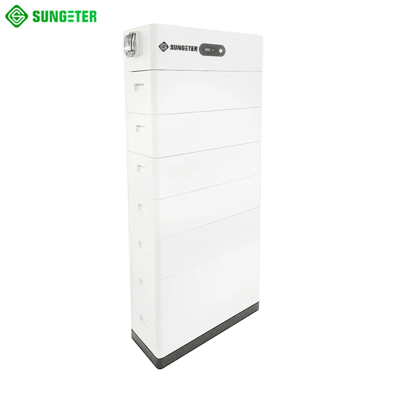 Sungeter высокое напряжение 192 В 288 HV lifepo4 10 кВт 20 штабелируемые литиевые батареи высокого напряжения Аккумуляторы для хранения энергии
