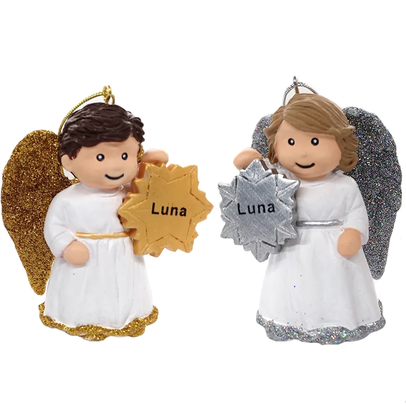 
Custom handmade resin figurines Christmas resin art ladies sculpture animal gifts and crafts decorative ornaments 