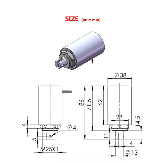 Custom 15mm 20mm Long Stroke 12v 24v Dc Push Pull Tubular Solenoid for Lockers Locking