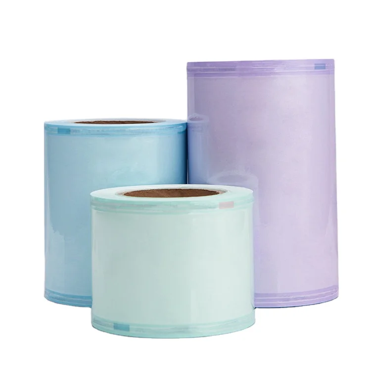 Высококачественный паровой тройной герметичный бумажный медицинский стерилизационный пакет класса 4 для медицинского использования