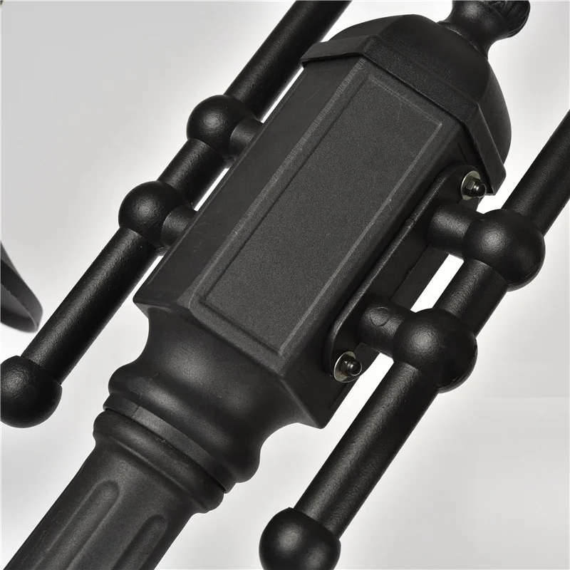 led outdoor water proof aluminum alloy antique  single garden lamp