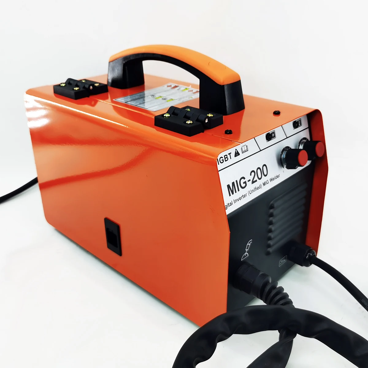 MIG ARC MMA MIG200 Synergy Control сварочный аппарат из нержавеющей стали с железной сталью 220 В функциональный без газа постоянного тока