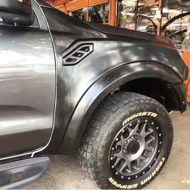 Pick up 4X4 автомобильные аксессуары 4 шт гладкие Fender Flare для подобрать Raptor T6 T7
