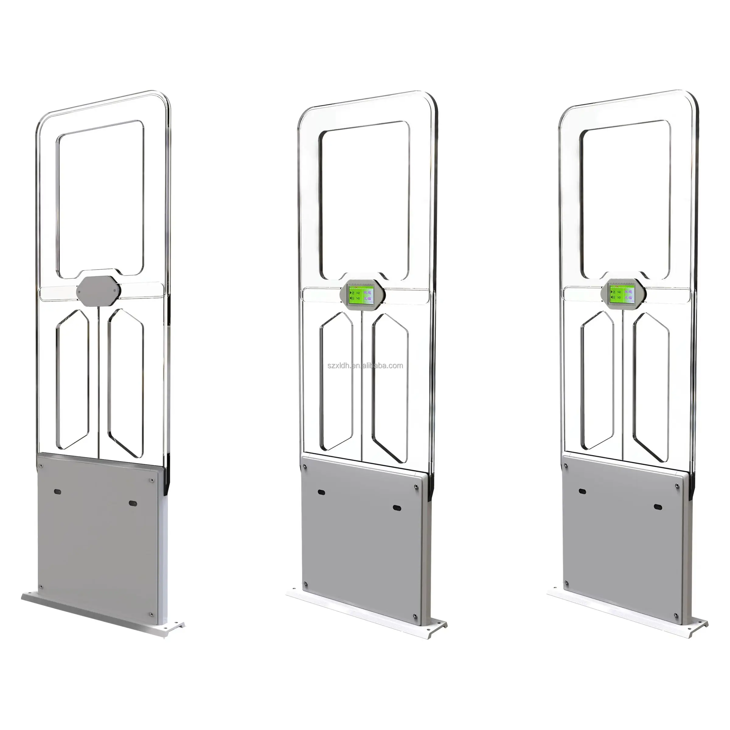 13.56Mhz  smart system alarm anti theft eas am acrylic antenna, rugged security gates for Garment Store, Clothes Store, Retail