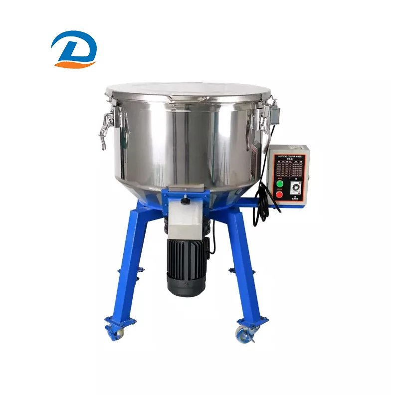 High quality plastic color powder mixer machine plastic pellets vertical plastic mixer