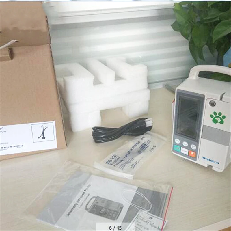 Wondcon High Quality Pet Animal Electronic Portable IV Infusioin Pump Price Manufacture