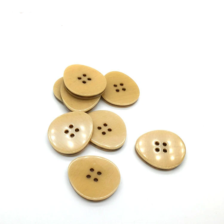 New Models Plastic Fashion Resin Recycled Polyester Resin Button for Shirt Garments
