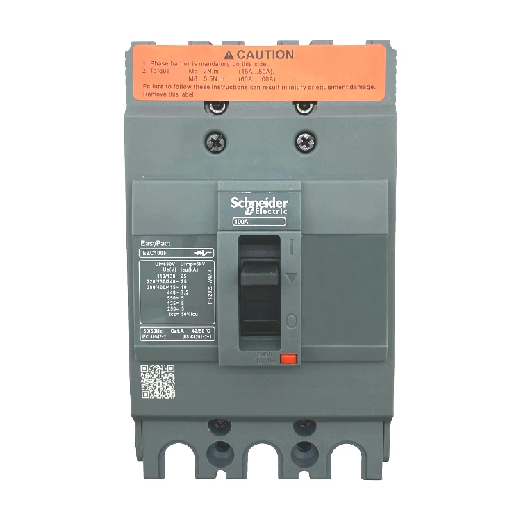 Wholesale Electrical schneider EasyPact EZC EZC100F Merlin Gerin 3 Phase 50 Amp MCCB
