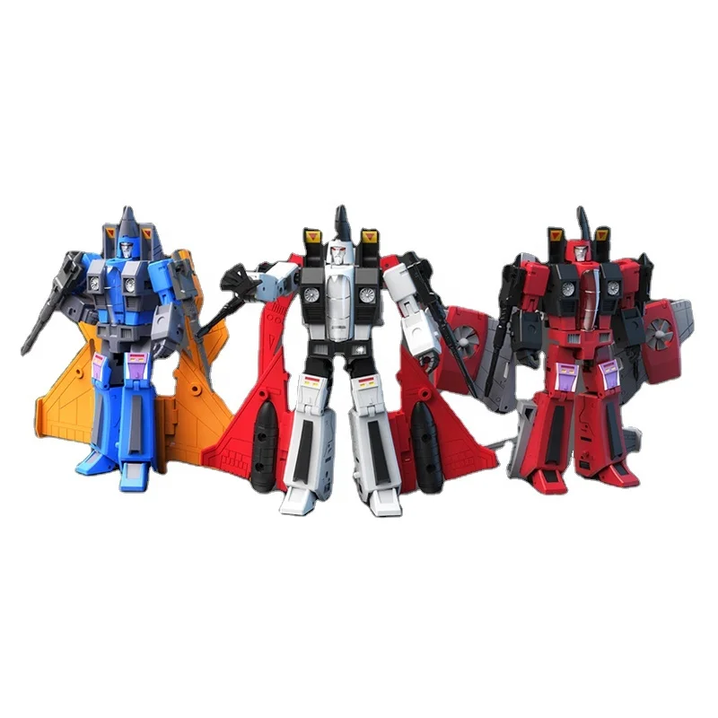 Action Figure Robot transformation Magic Square MS-B30 Jet Fighter Team Engine Perish Assault Set of 3 Robot Toy Gift