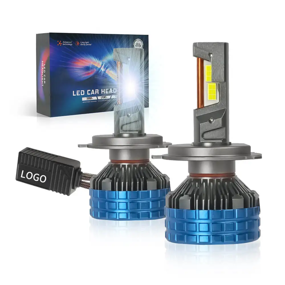 OEM New Design Car Bulbs Kits Accessories led lighting H7 H4 H11 9005 Car Led Headlight H4 Bulbs Canbus with Decoder