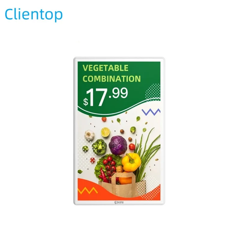 Пользовательские 7 10 1 дюймов Tft Lcd ценник электронная полка этикетка Esl Система Электронный Ценник для супермаркета розничного продавца