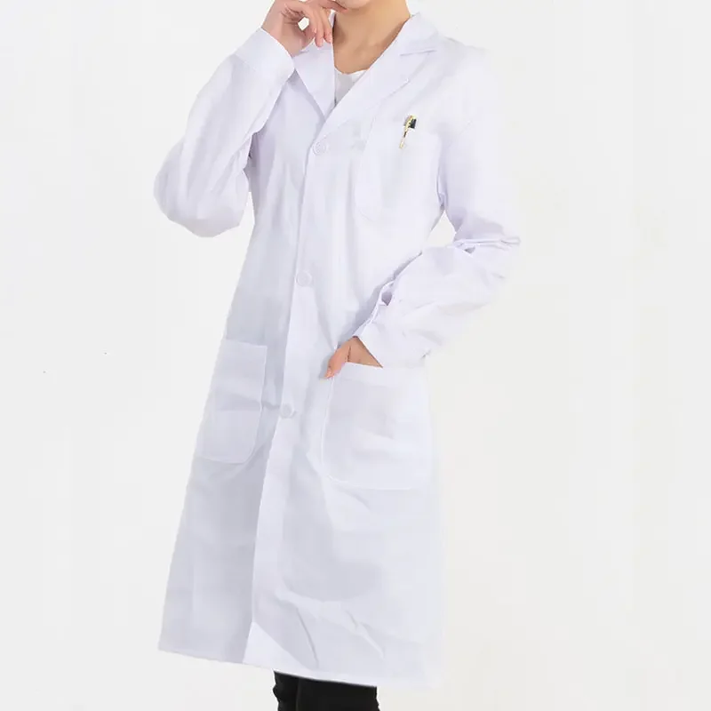 Factory customize unisex doctor wear medical doctor gowns clinic uniform