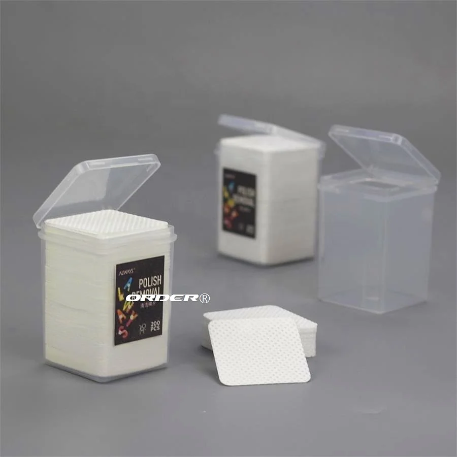 private label custom logo eyelash extension glue cloths removing cotton pads lash adhesive nozzle cleaning wipers