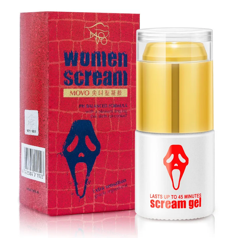 MOVO Scream Female Orgasm Liquid for Private pleasure Enhancement Sex gel water soluble lubricant oil