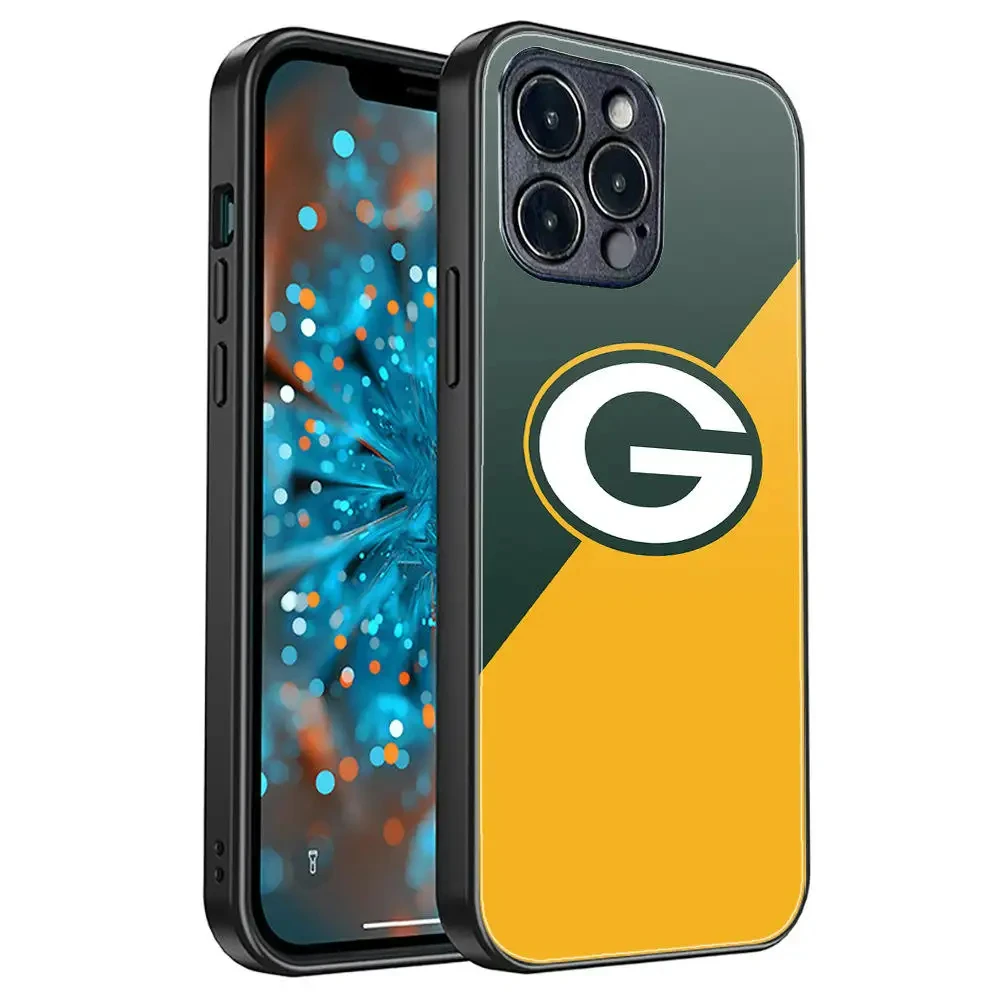 Custom American Football Team Designer 32 teams Phone Case for Phone 15ProMax XR XS 14pro 13mini 11Plus