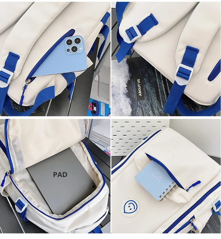 Factory Custom Logo Back Packs Set Students School Bag Cartoon Printed Backpacks for Teenagers Back to School Backpack