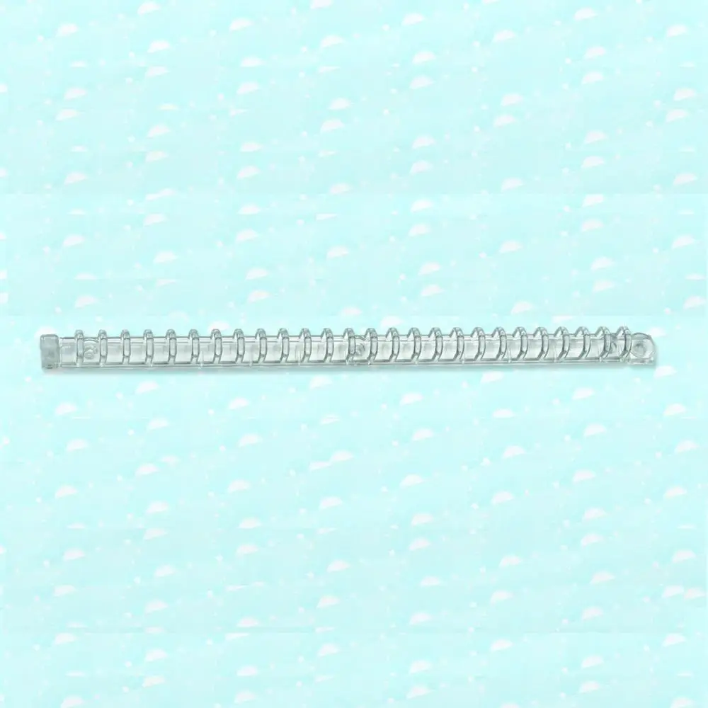 
Bulk Customized Plastic 26 Hole Round Binder Clip Mechanism For Organizer Planner Notebook 