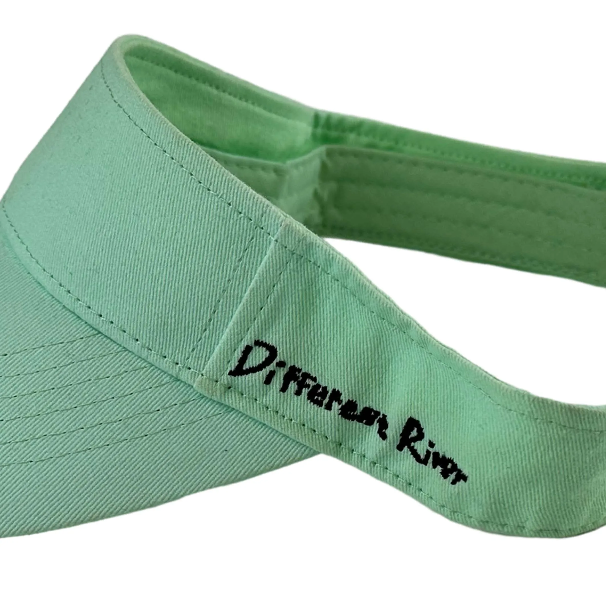 Wholesale Summer Adjustable Wide Brim Caps Solid Color Uv block Custom Logo embroidery Breathable Visor Hats For Women Men