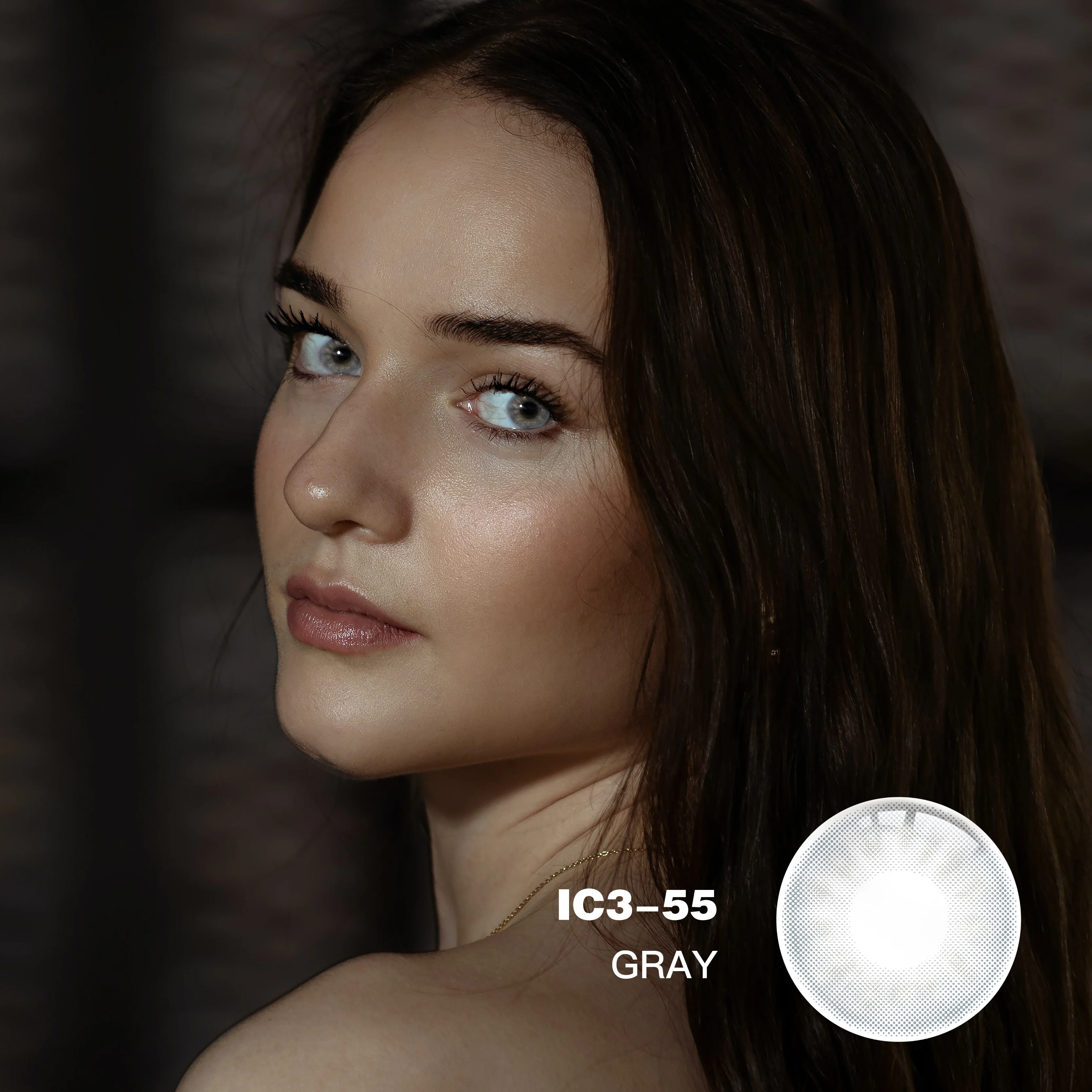 Comfortable Korea cosmetic wholesale Contact Lens Customized Logo Soft Natural Colored Cheap Contact Lens